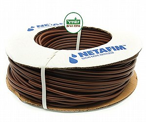 צנורית PVC 7*4 רכה חום 100 מטר צנורית PVC 7*4 רכה חום 100 מטר